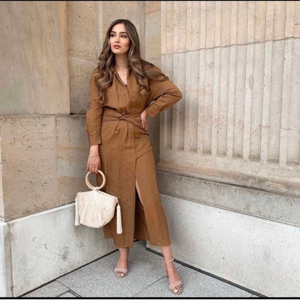 GORGEOUS ZARA NWT Draped Dress